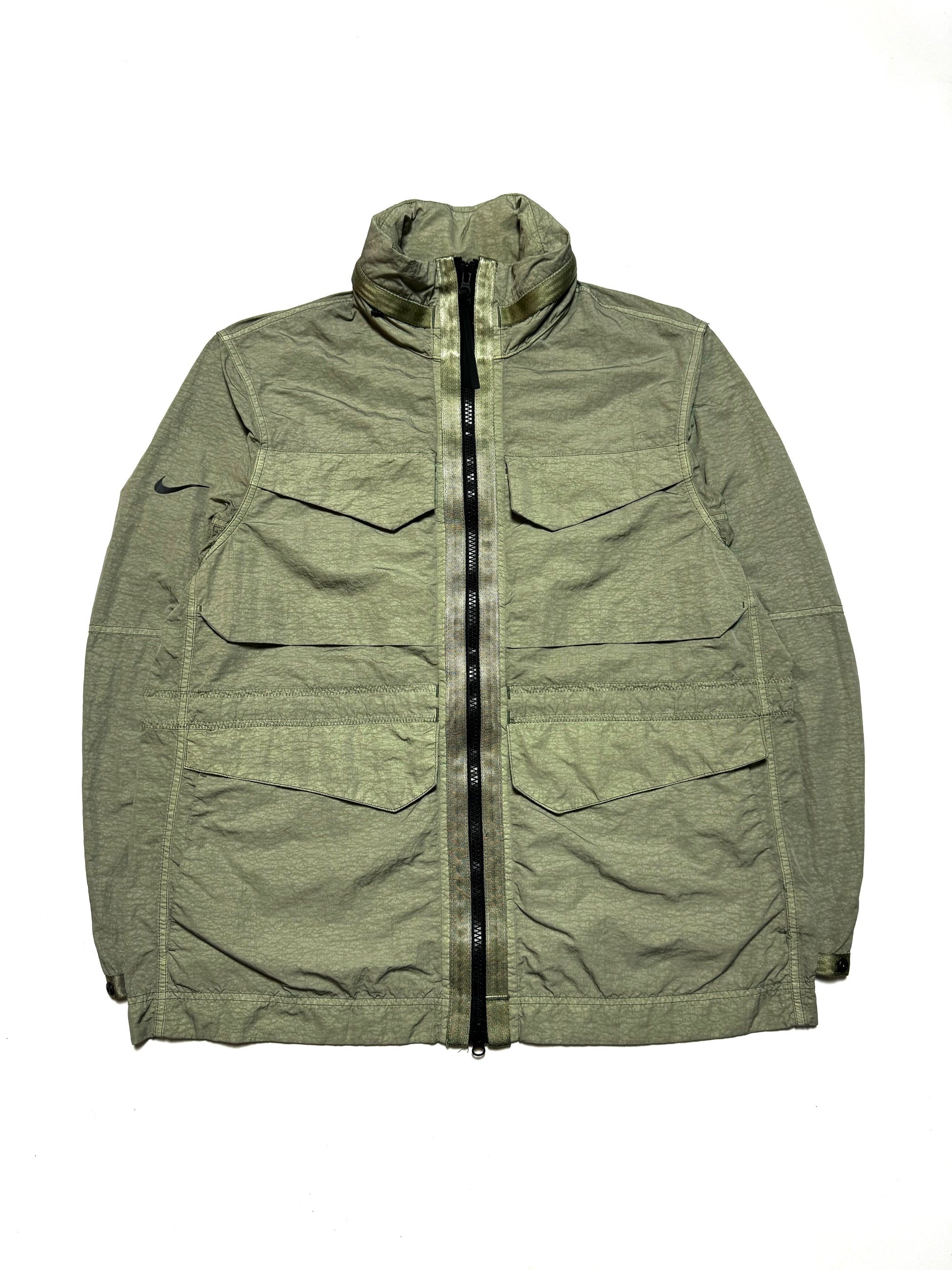 Nike Olive Green Tech Windbreaker