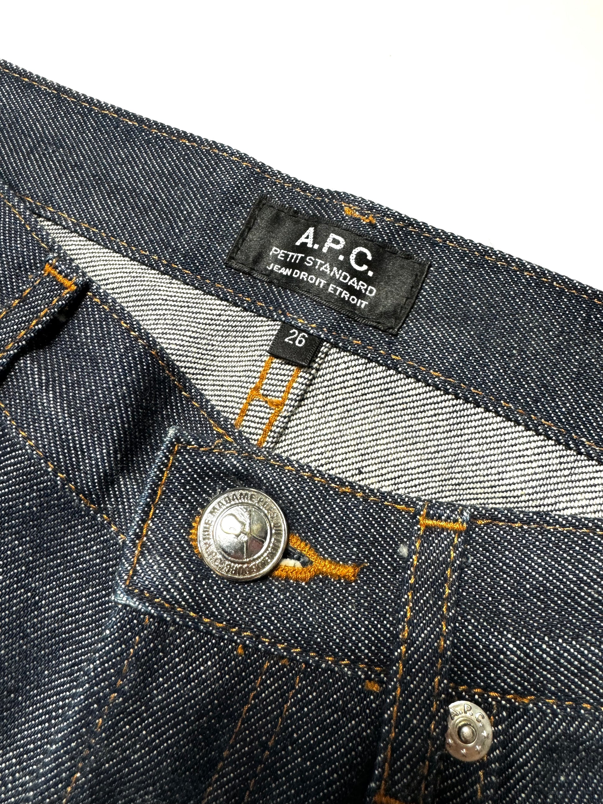 A.P.C. Raw Denim Slim Jean