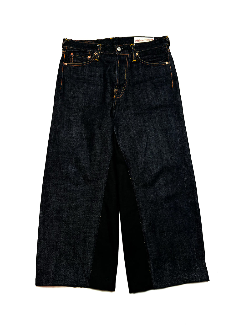 Evisu No.2 Seagull Pocket Remade Wide Indigo Jean