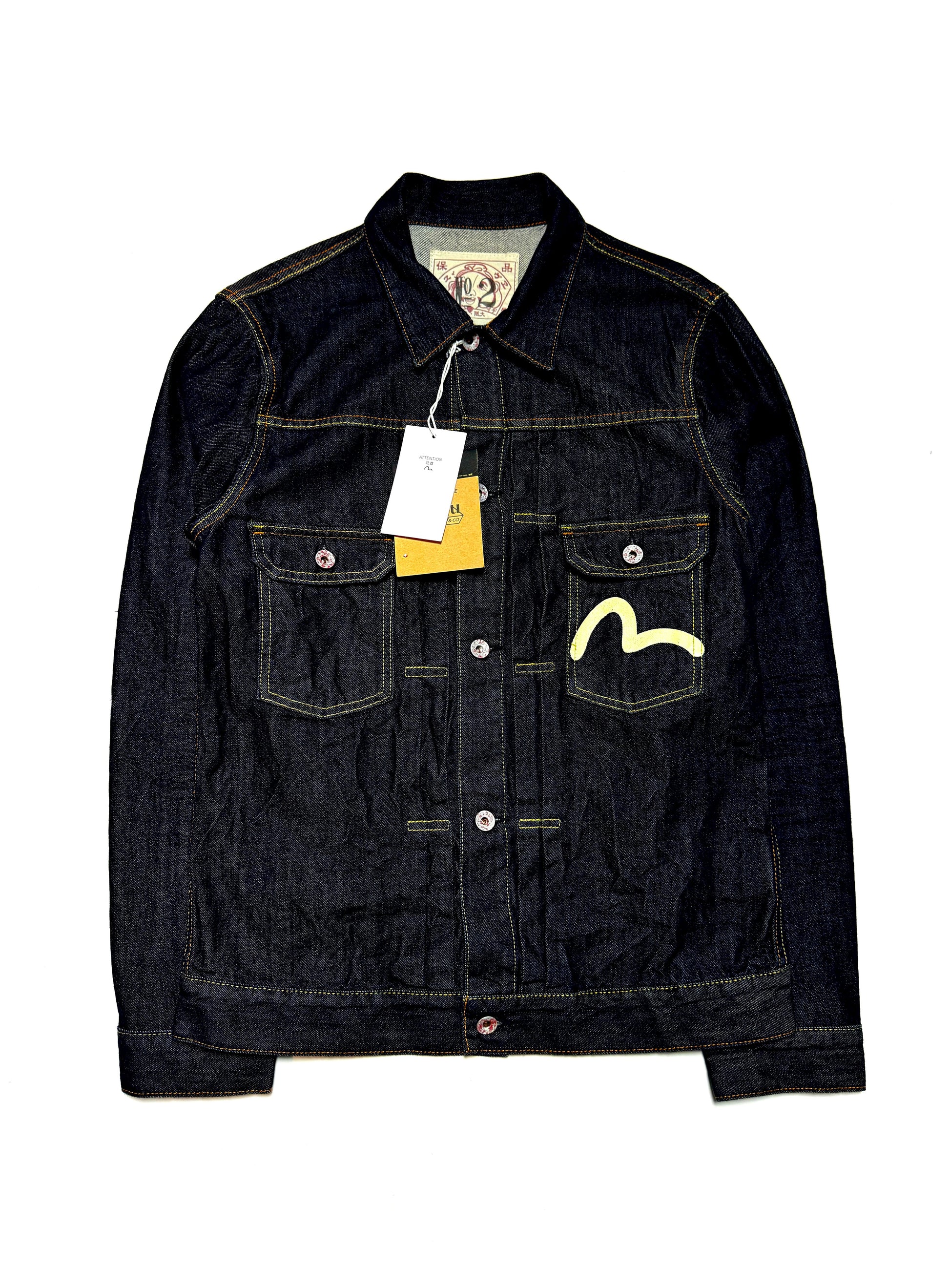 Evisu Indigo Denim Jacket