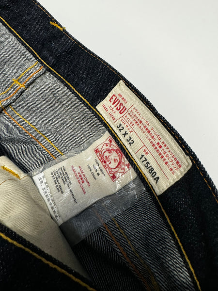 Evisu No.2 White Seagull Remade Wide Jean