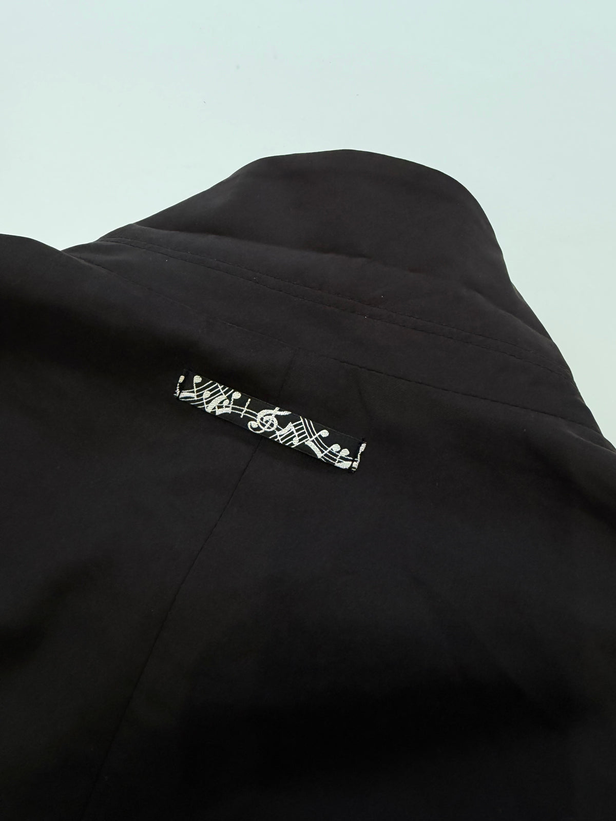 Number (n)ine Black Blazer Zip Pocket Jacket