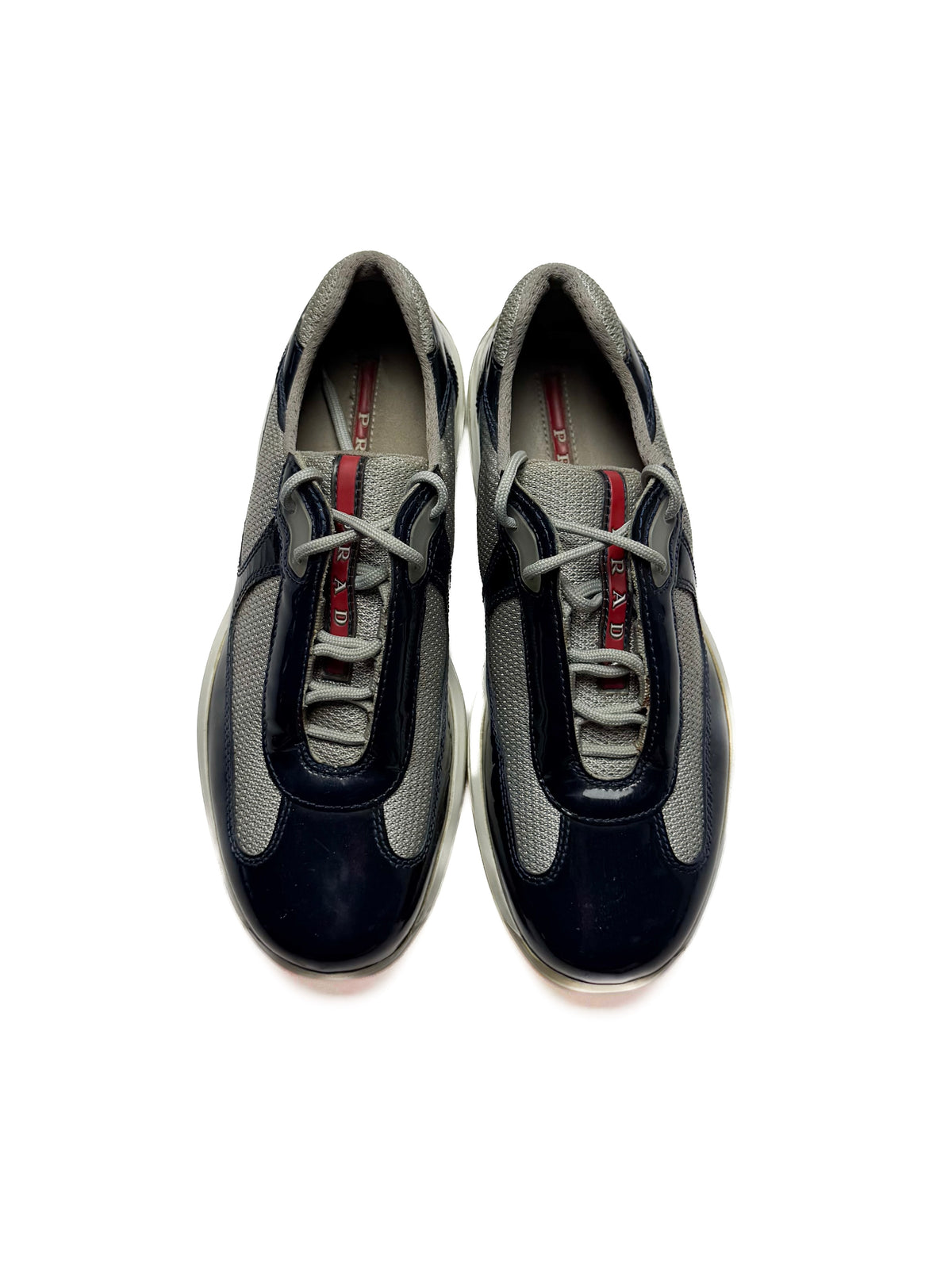 Prada America’s Cup Diamond Blue Shoe 2000s