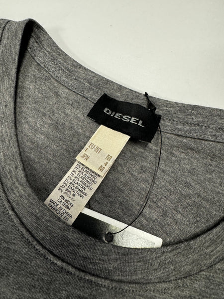 Diesel Grey Head Logo Tee