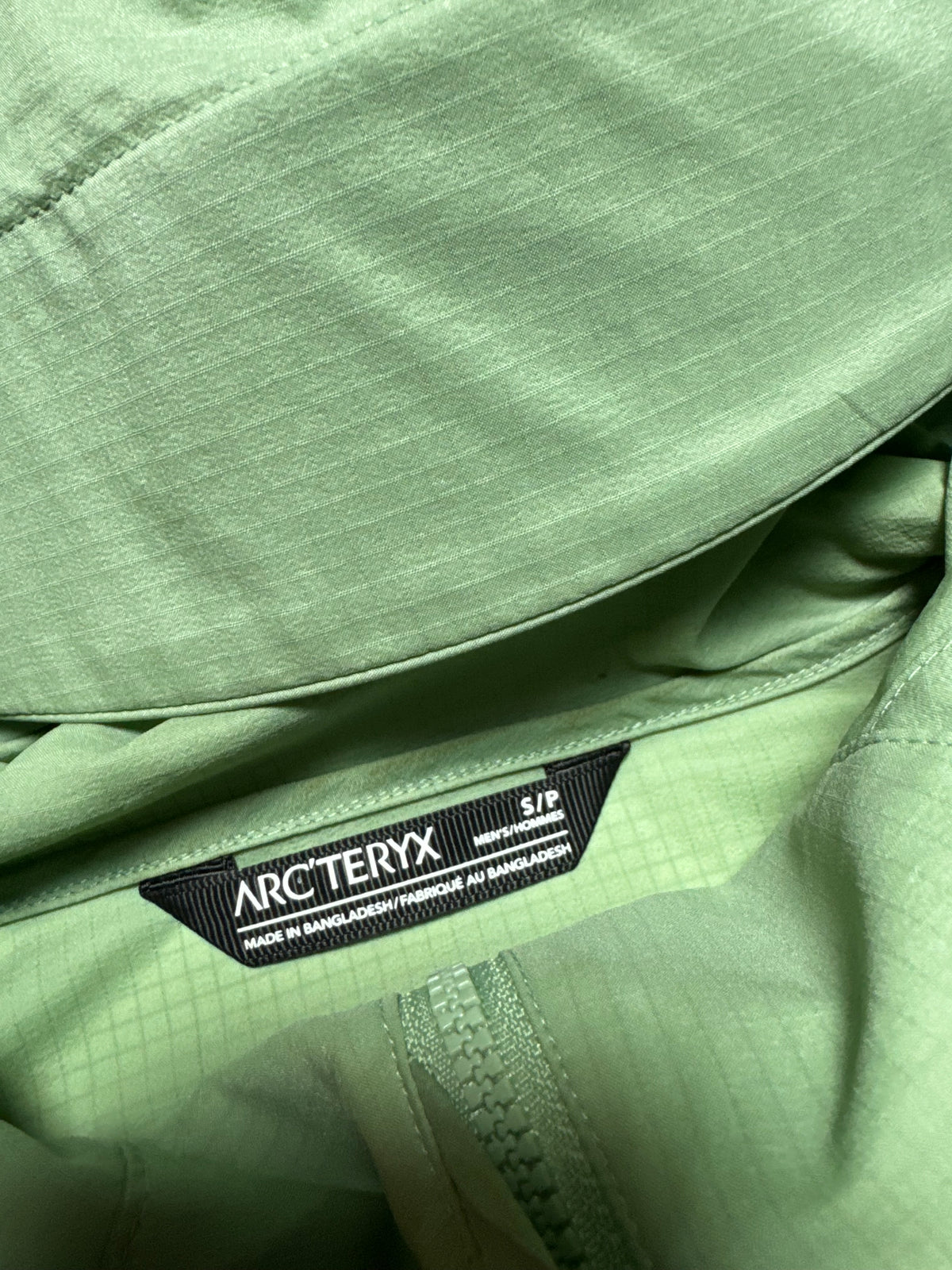 Arc'teryx Lime Nylon Squamish Hoody Jacket