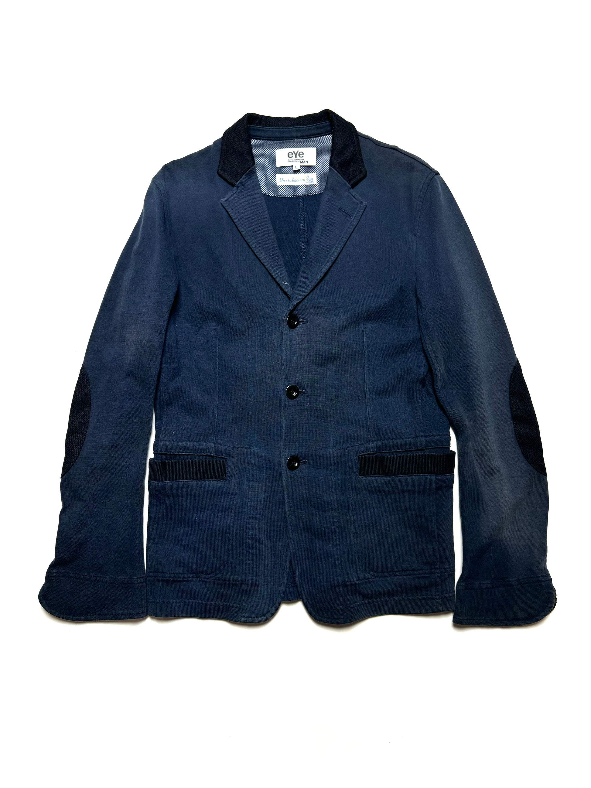 Comme des Garçons Junya Watanabe eYe MAN Navy Suit Blazer Jacket