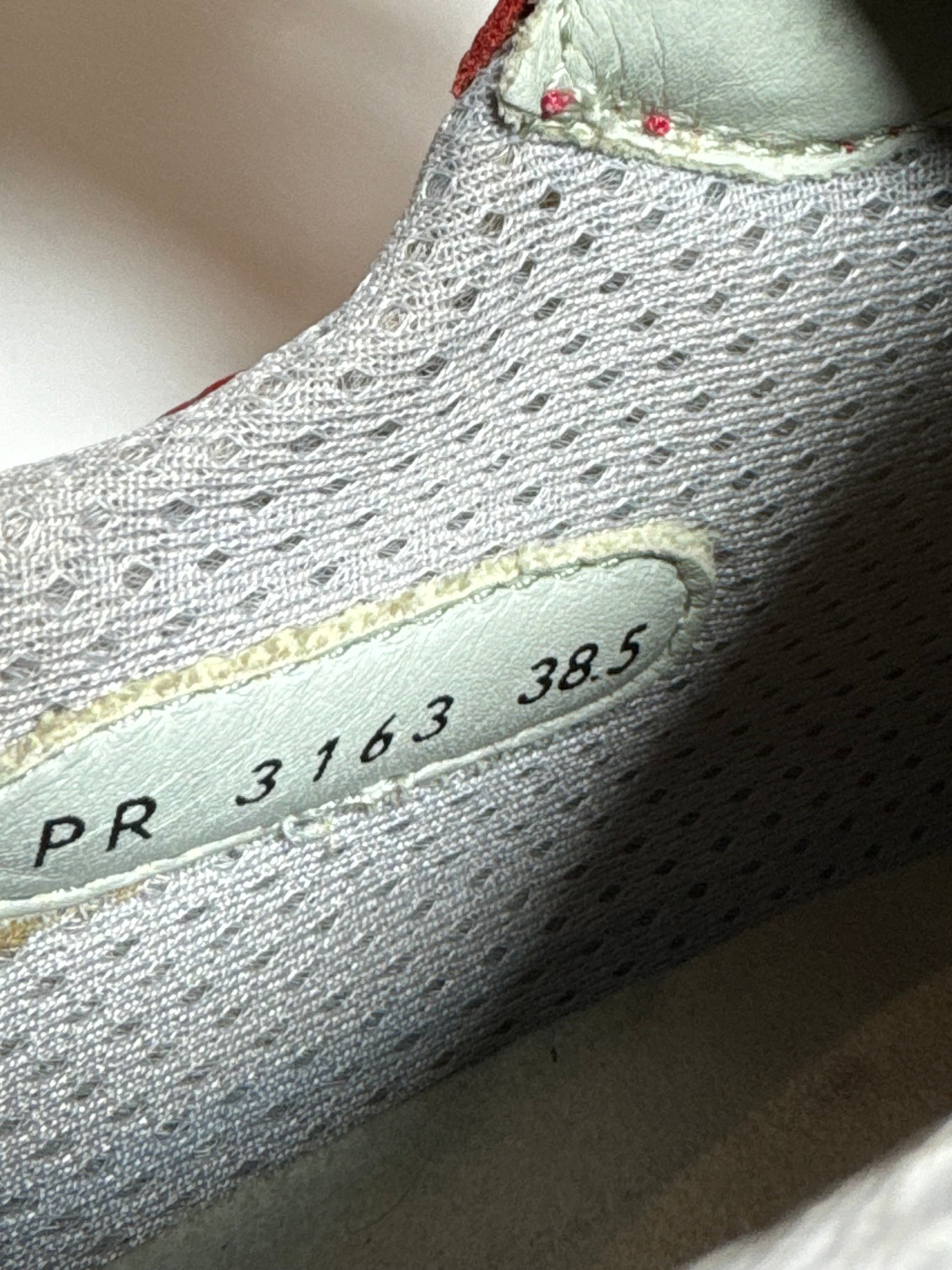Prada America Cup Red Shoes 00s