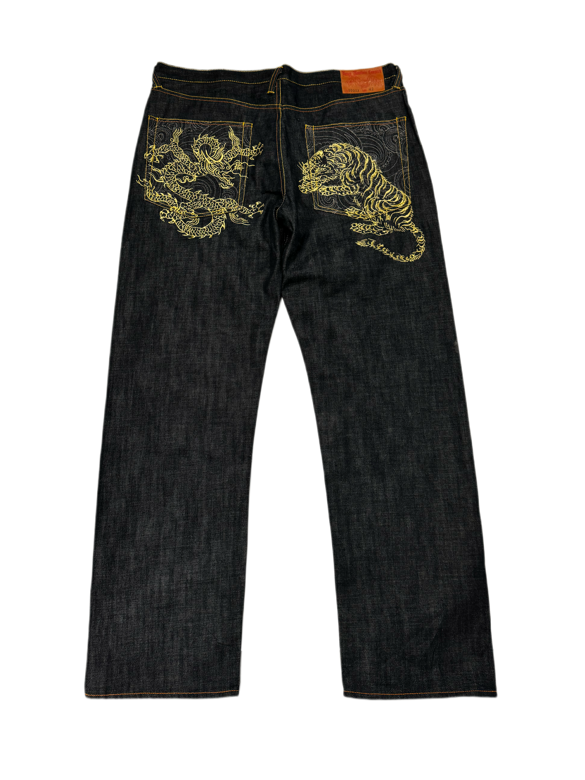 Rangy Mountain Company Dragon Tiger Raw Denim Jean