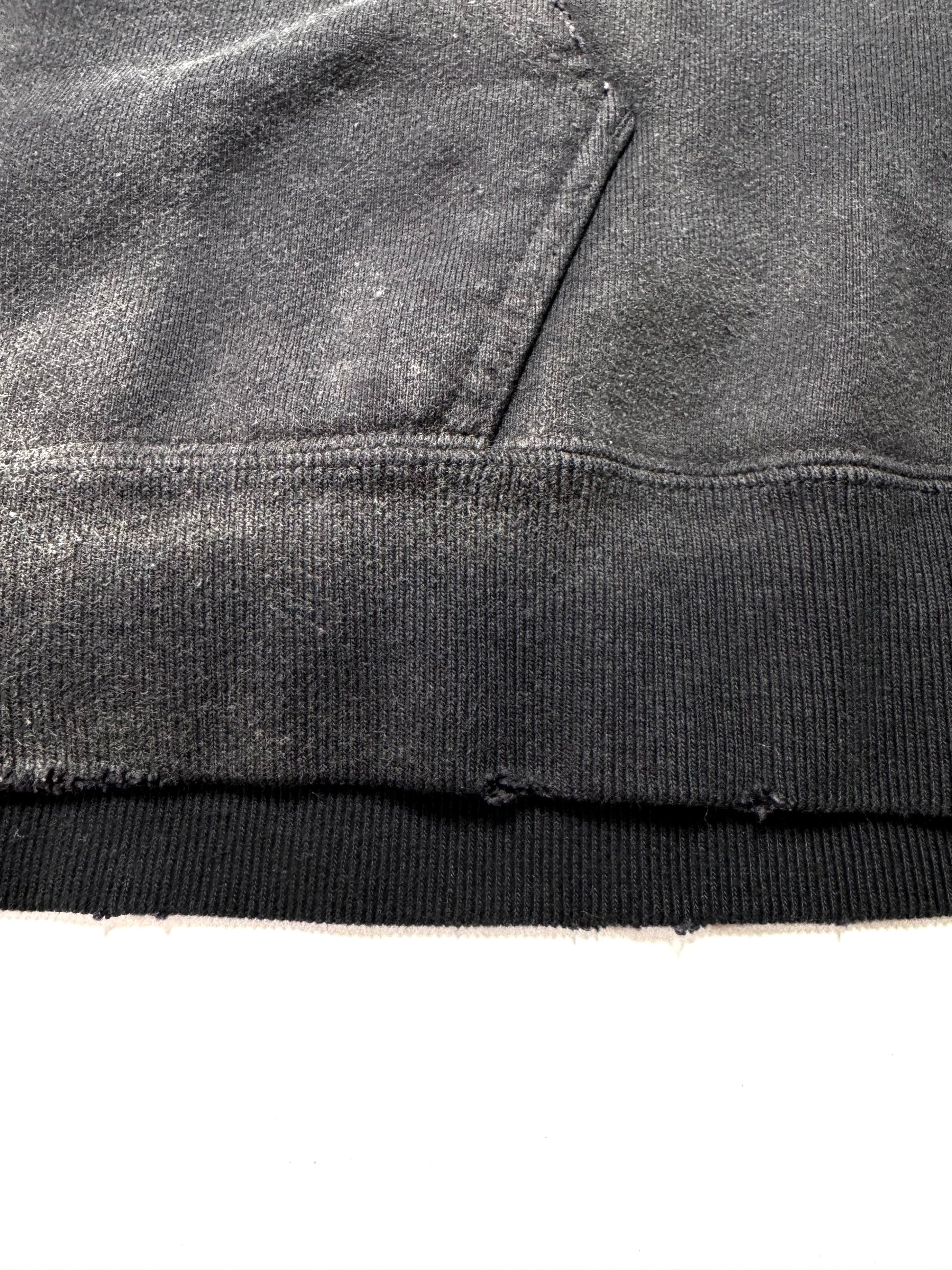 Kamiya Blue Flame Baggy Zip Hoodie