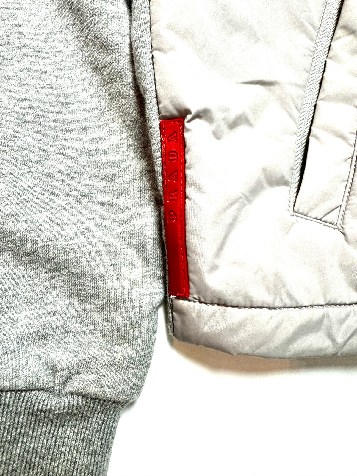 Prada 00s Nylon Cotton Combination Jacket