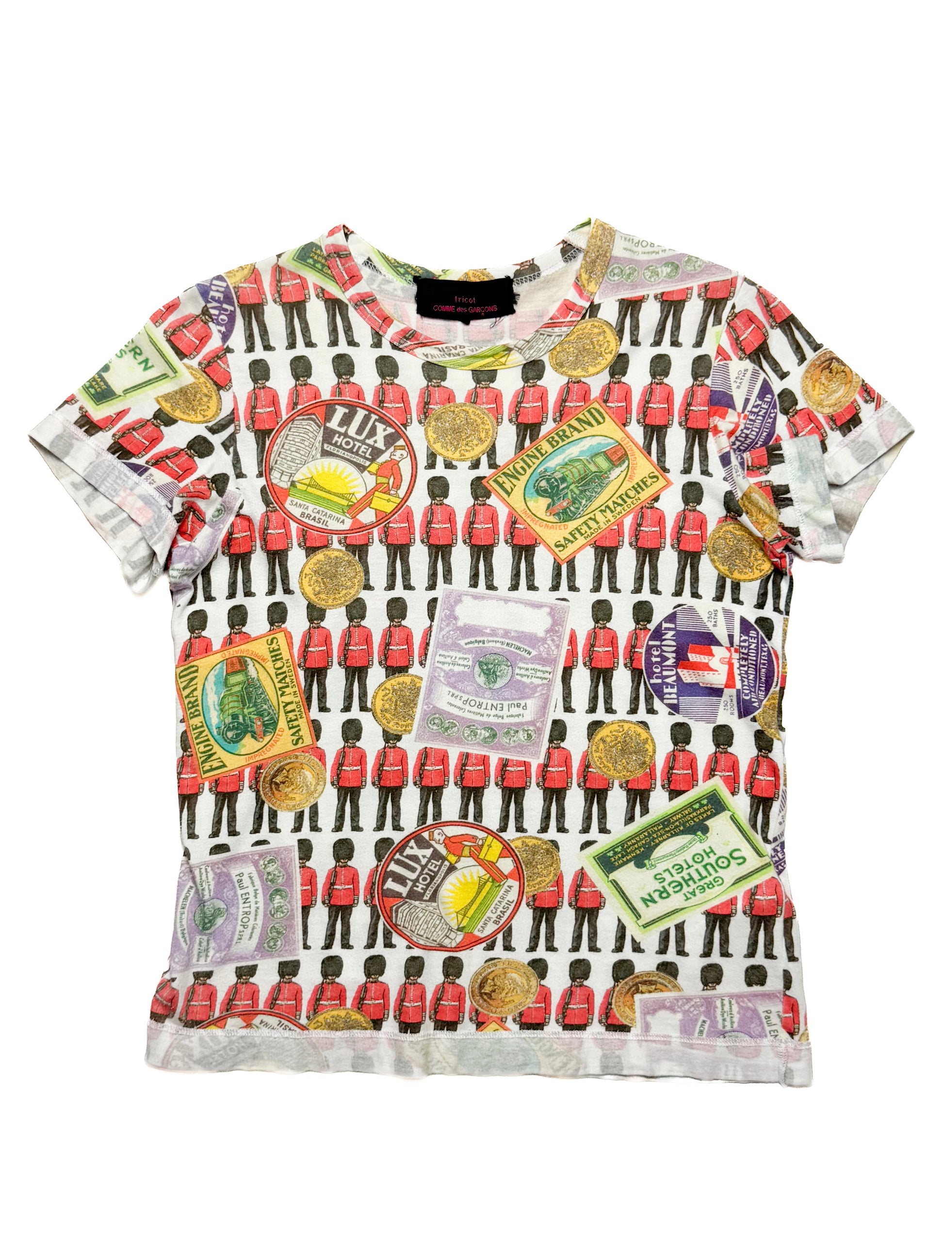 COMME DES GARCONS TRICOT British Solider T shirt