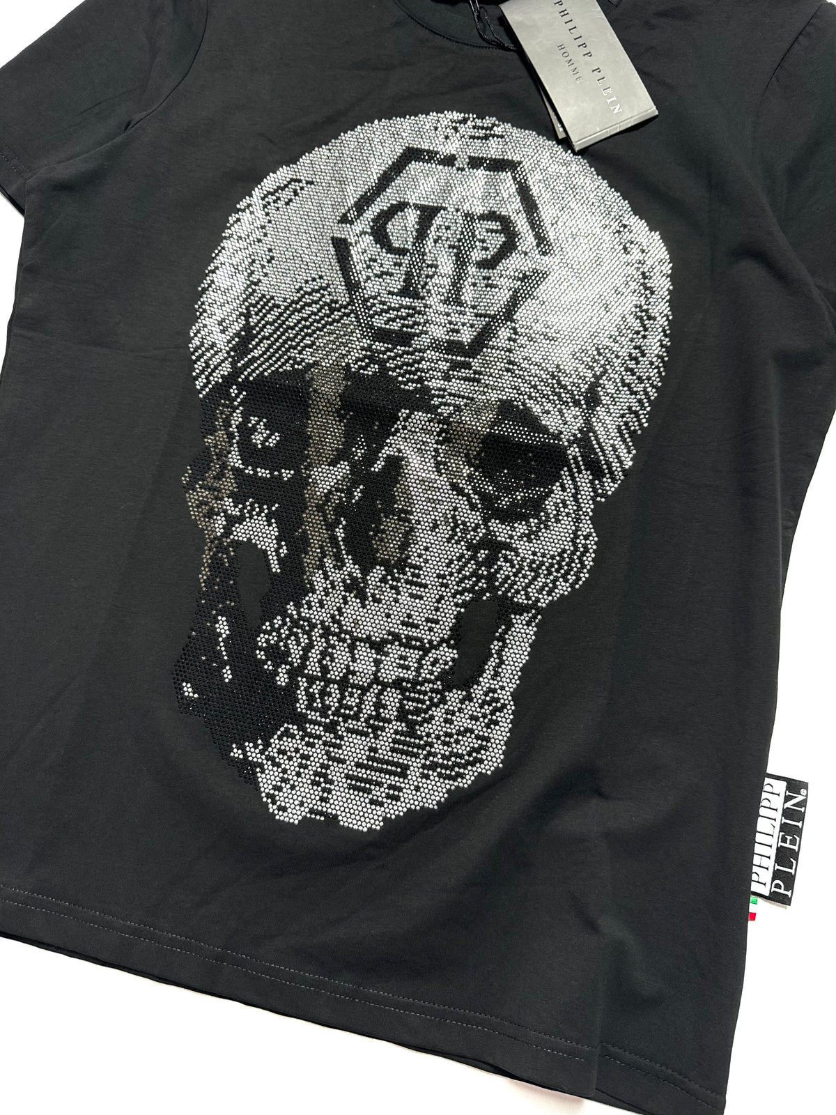 Philipp Plein Skull Rhinestone Tee