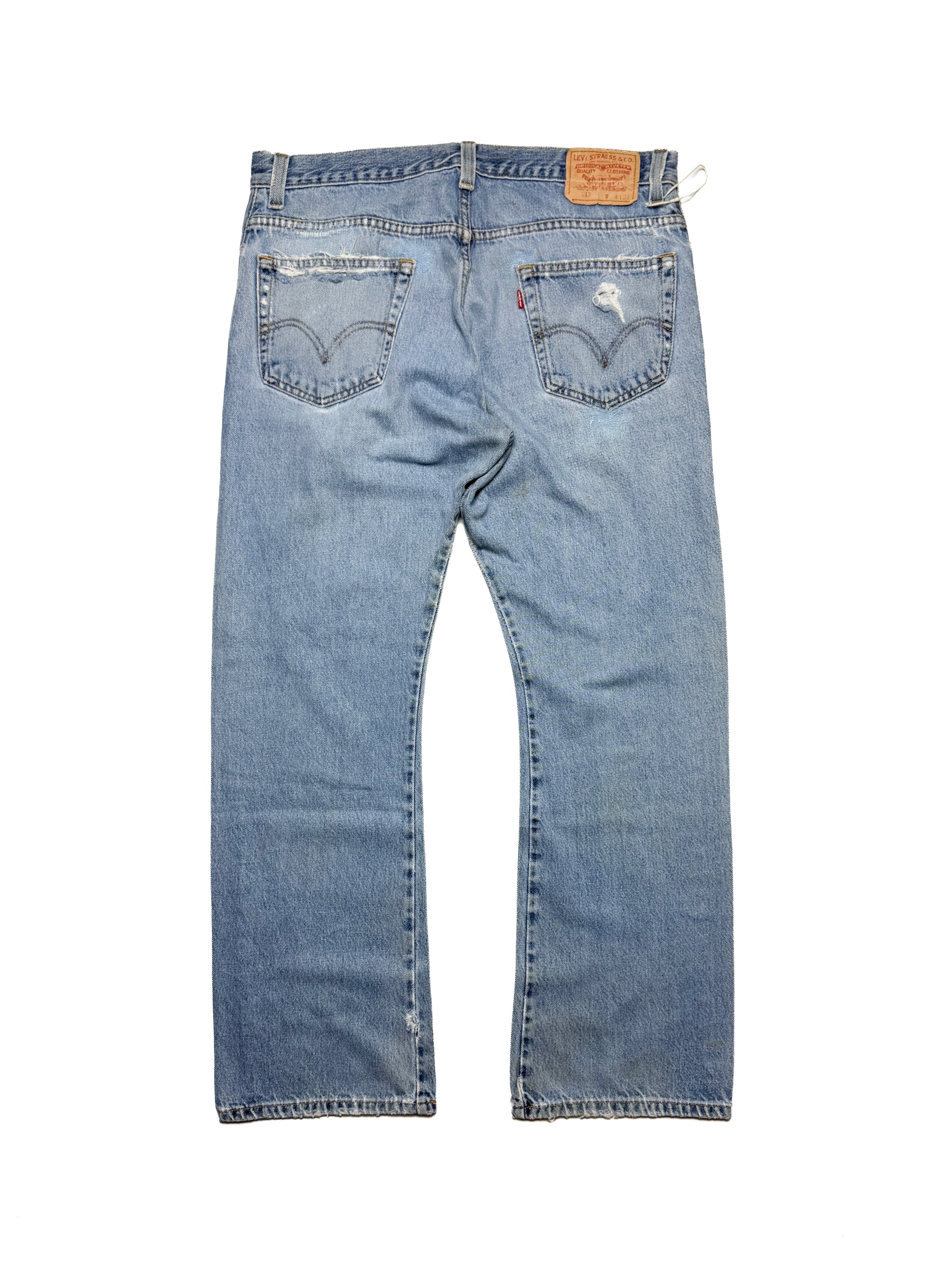 Levi’s 517 Washed Denim Flared Jean Bootcut
