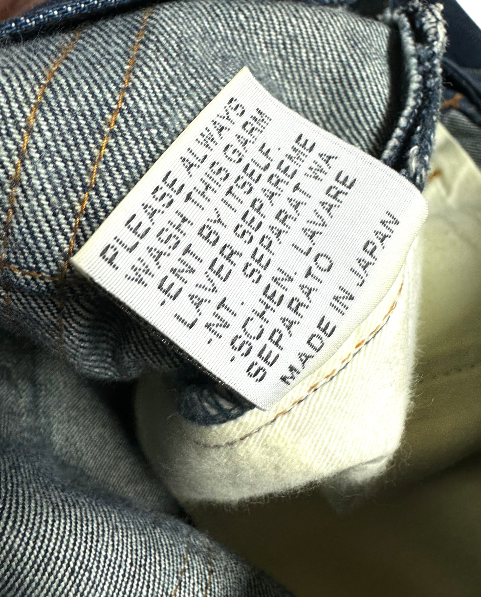 Dior 2000s Washed Denim Jean