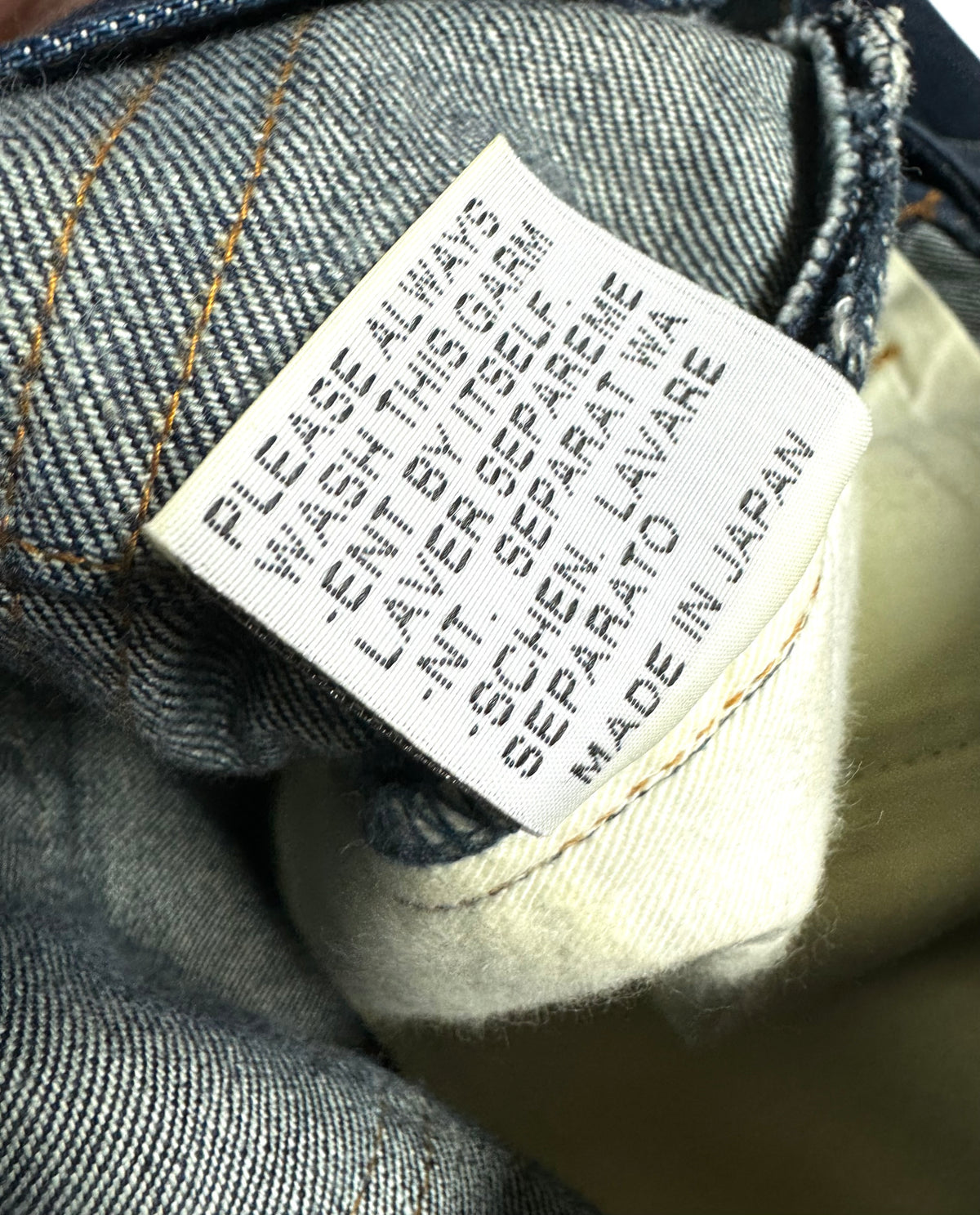 Dior 2000s Washed Denim Jean