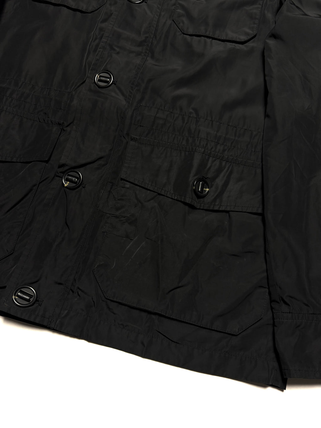 Mackage Montreal Wyatt Black Safari Rain Jacket Lined DuPont Teflon Shield