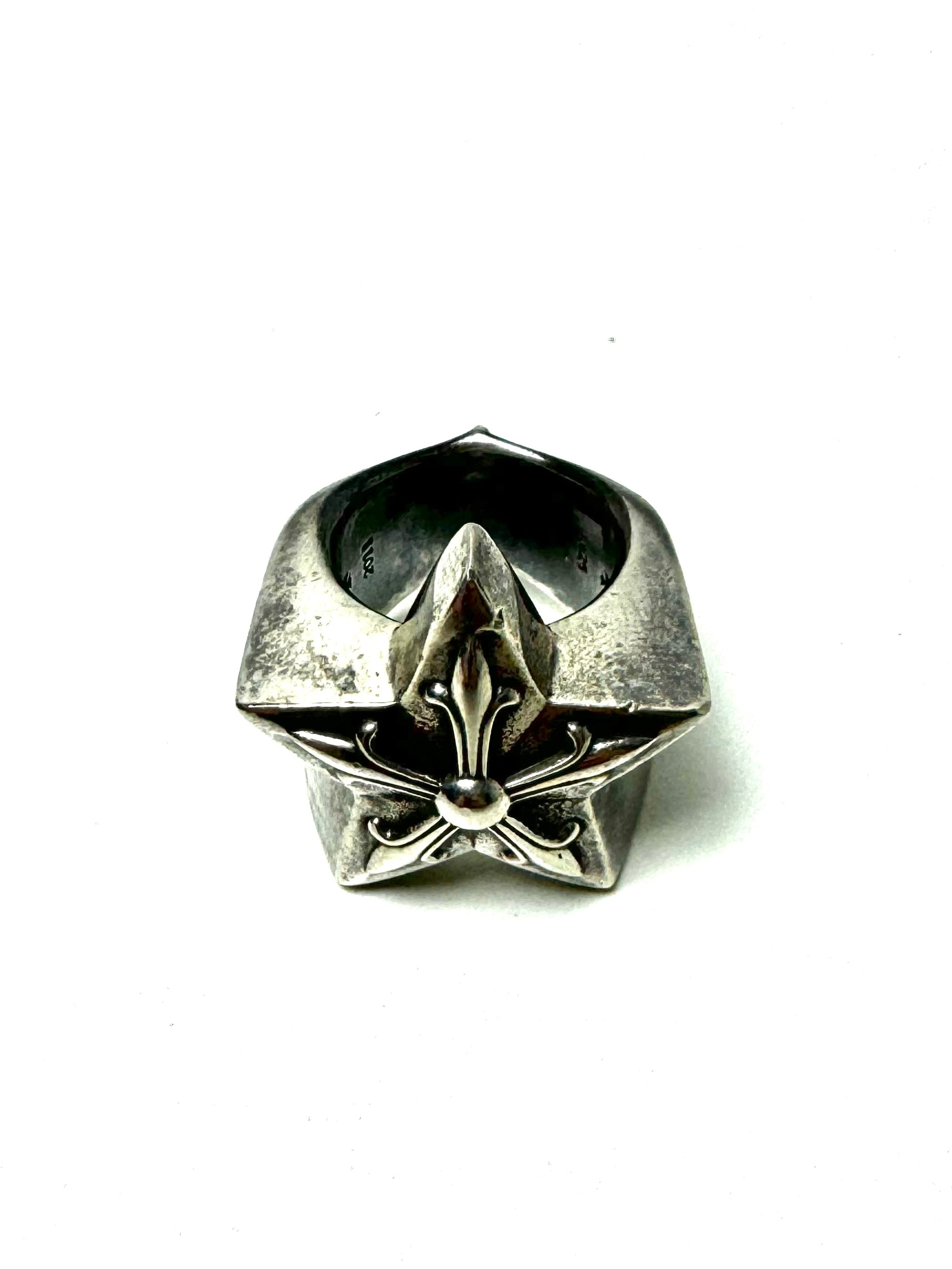 ChromeHearts 925 Sterling Silver 5 Star Ring