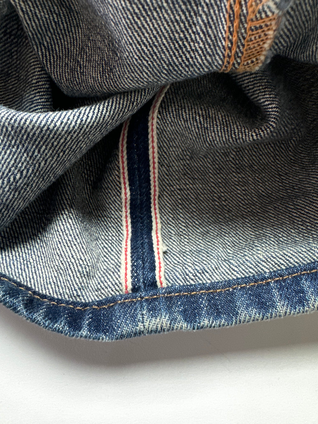 Evisu Faded Seagull Washed Jean