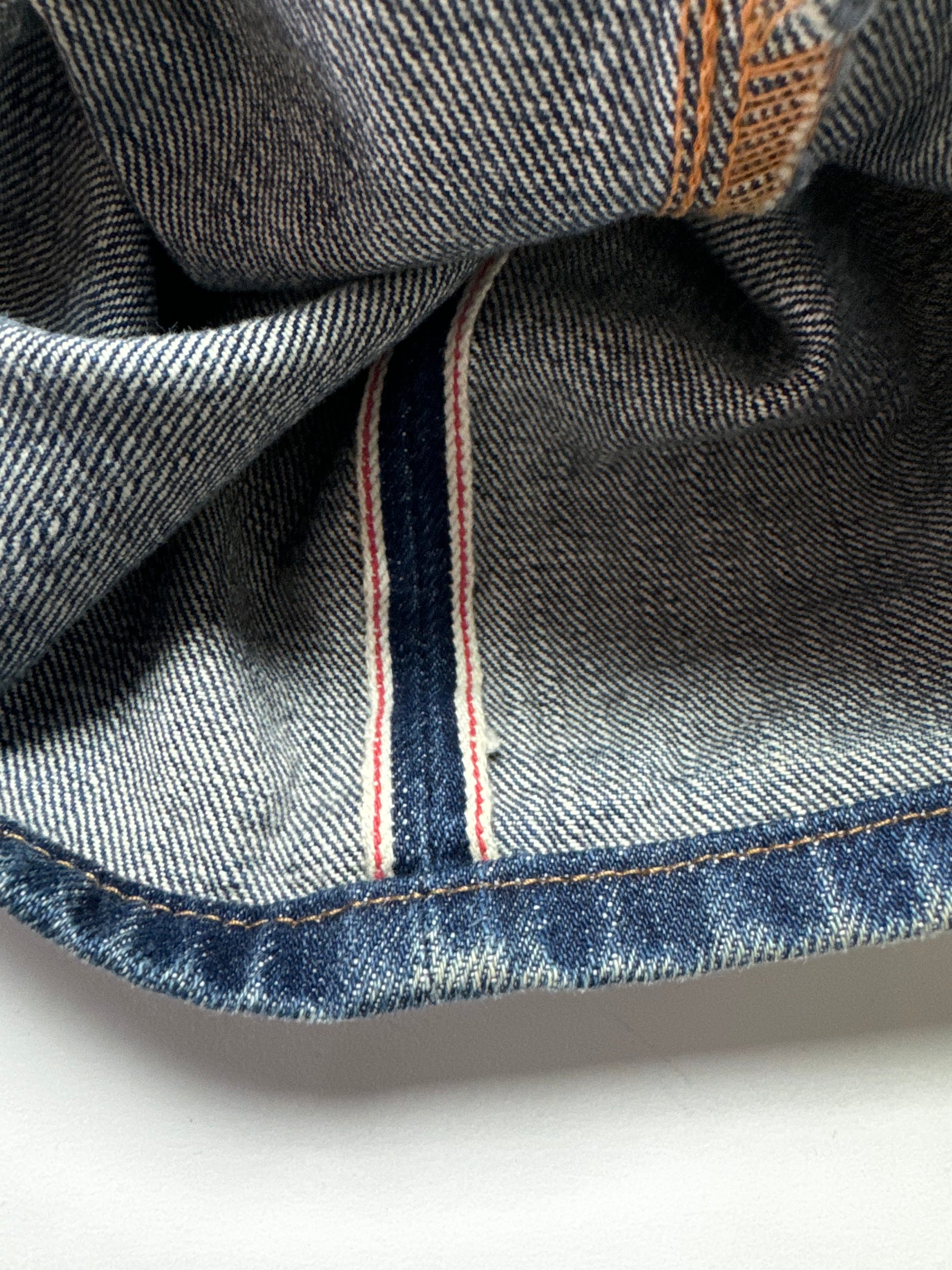 Evisu Faded Seagull Washed Jean