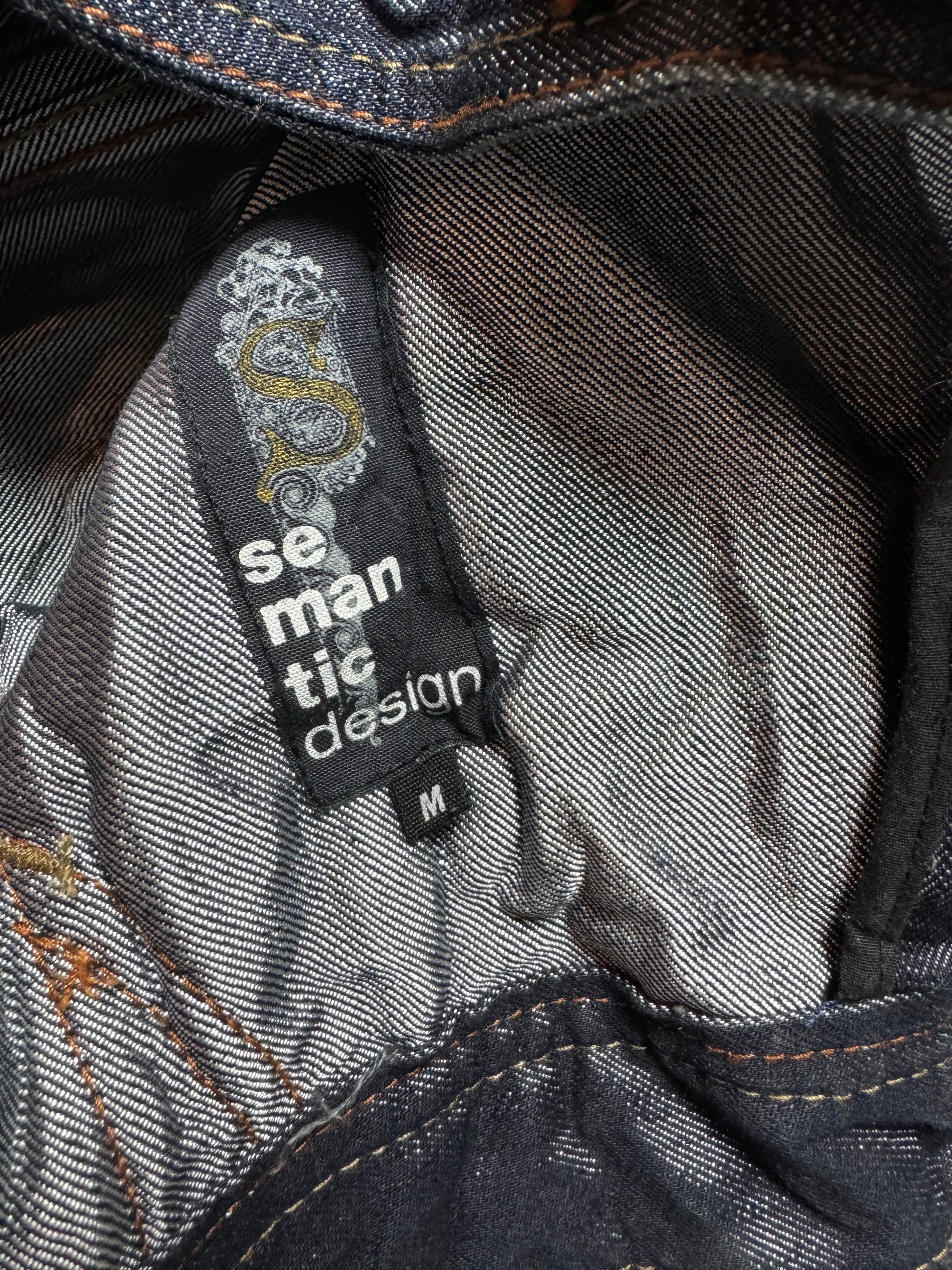 Semantic Design Winkle Denim Jacket