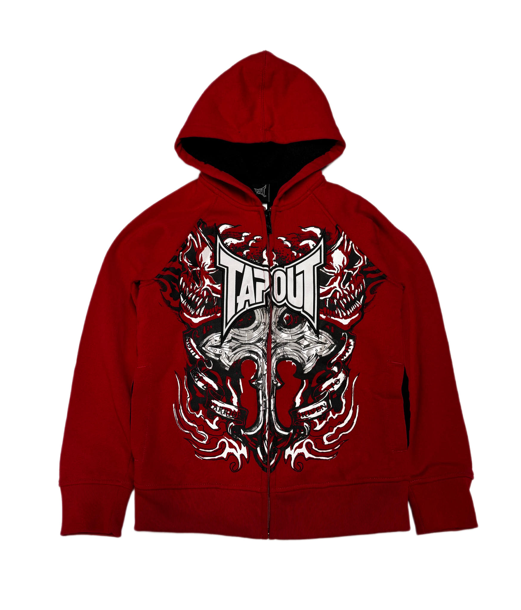 TapOut Red Zip Hoodie