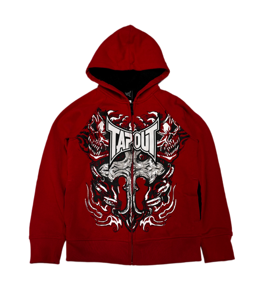 TapOut Red Zip Hoodie