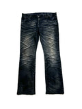 Tornado Mart Washed Denim Flared Jean 2000s