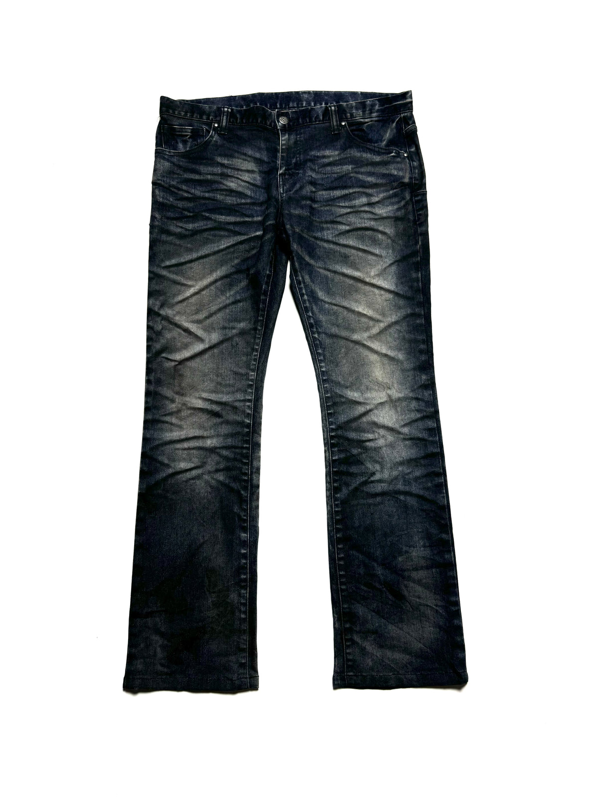 Tornado Mart Washed Denim Flared Jean 2000s