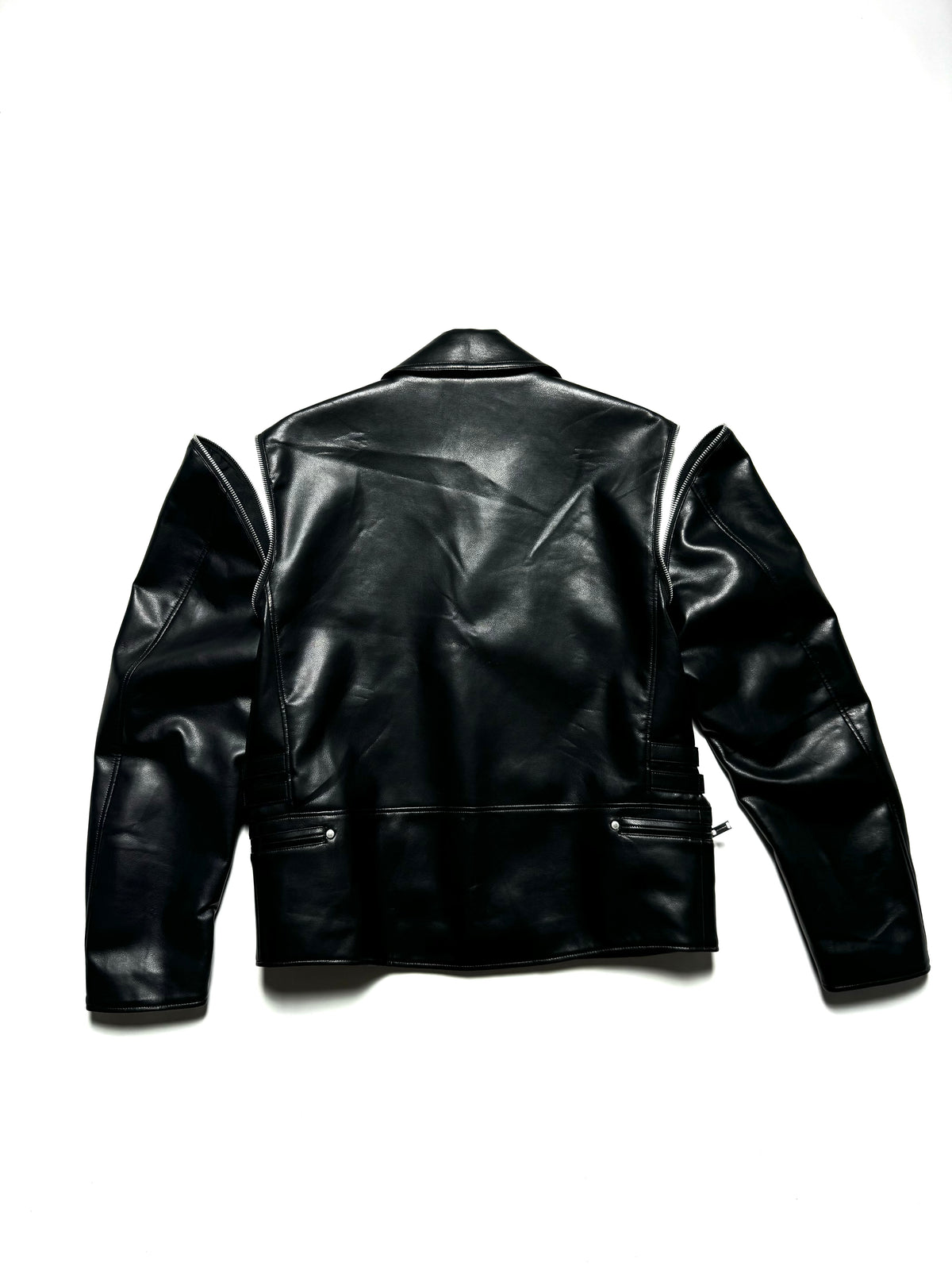 Undercover x GU Leather Biker Jacket