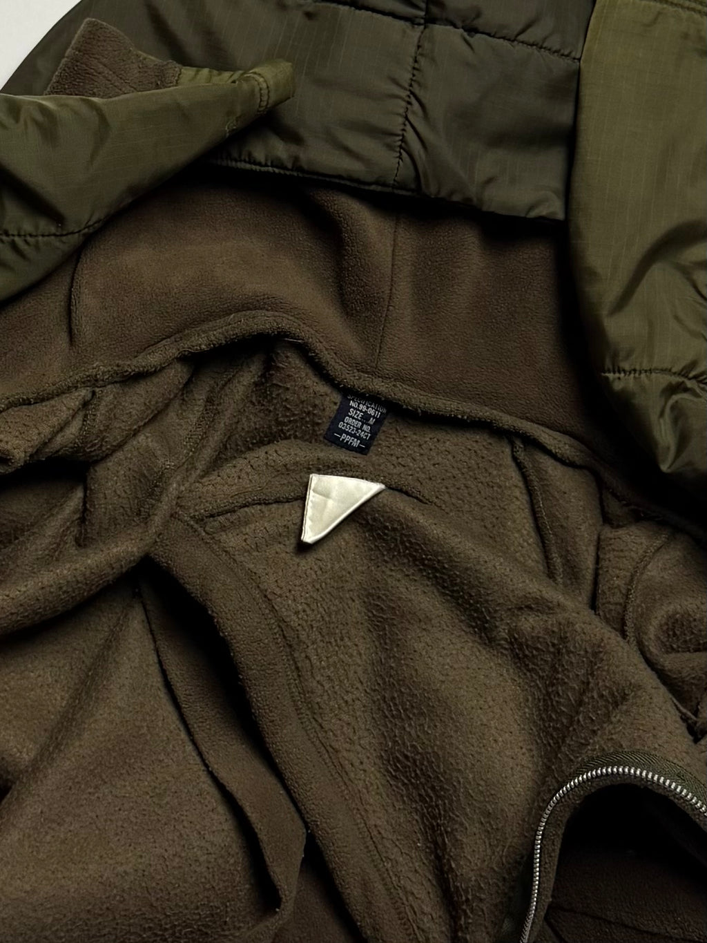PPFM Army Green Fleece Jacket