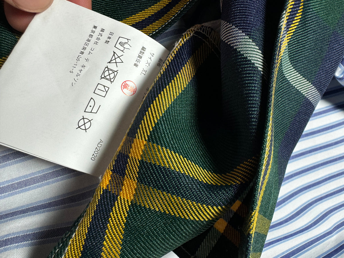 Comme des Garçons Homme Plus Stripe Patch Shirt