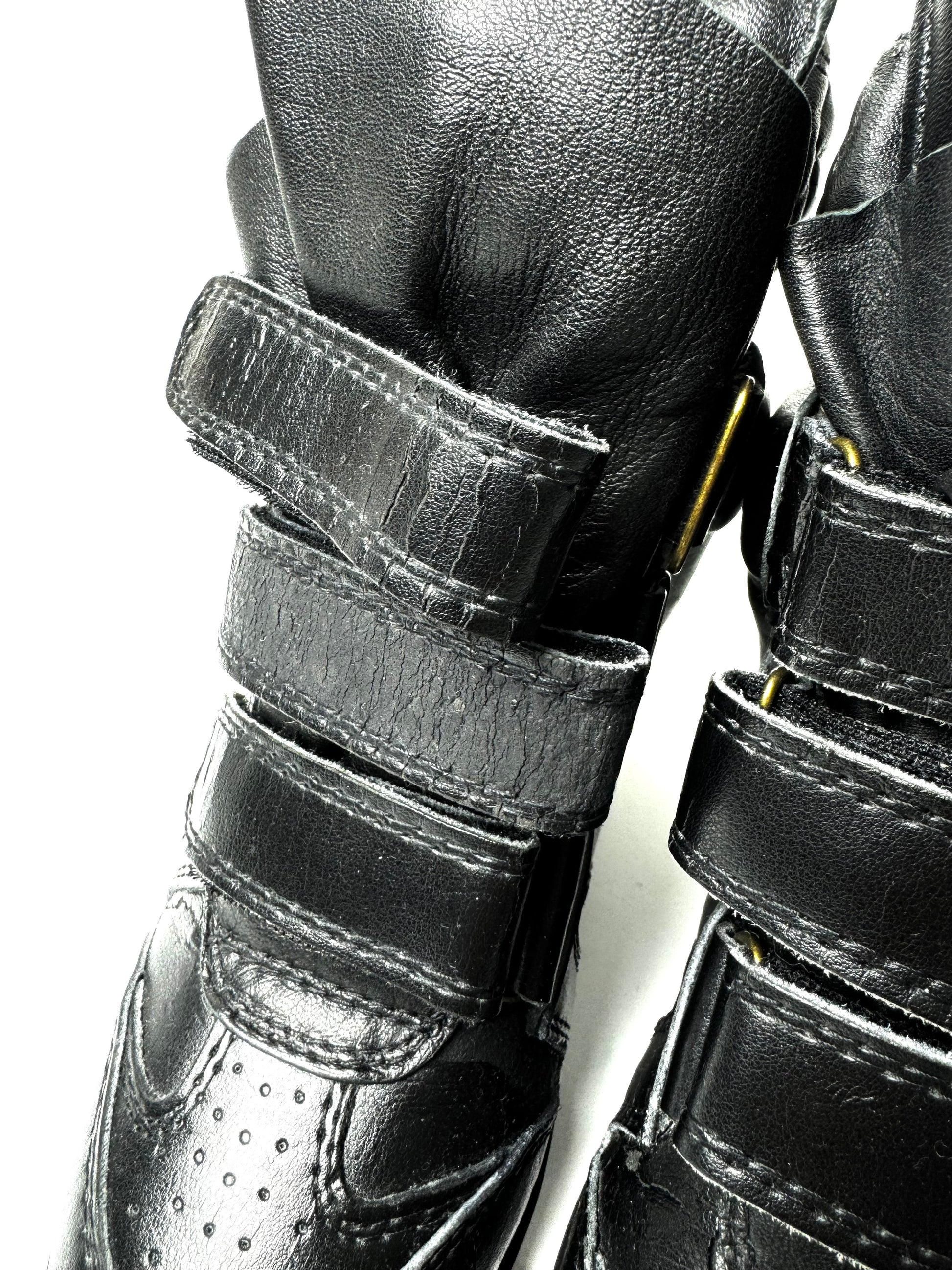 Isabel Marant Black Leather Bekett Boot