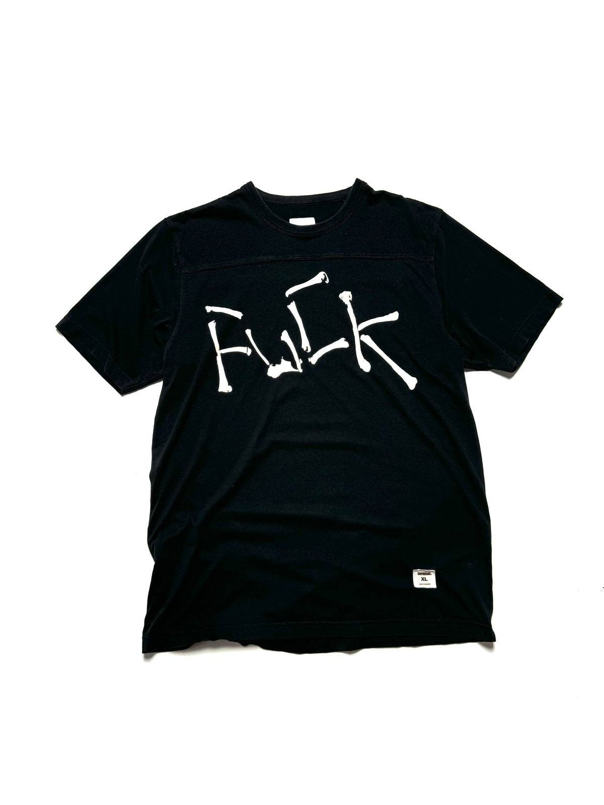 Supreme Black Bone F***  Tee