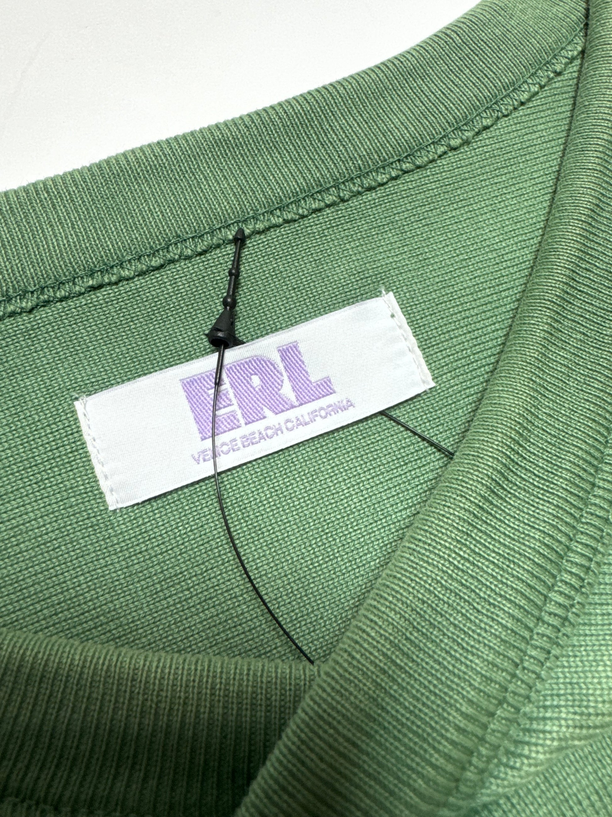 ERL "83" Olive Green American Football Tee