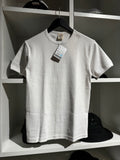 Avirex Ribbed White Short Sleeve