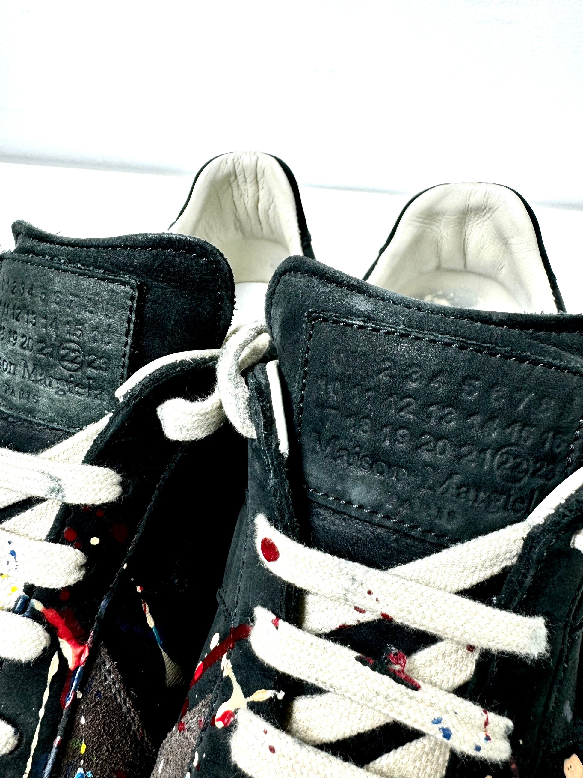 Maison Margiela Paint Splatter Replica German Army Trainer (GAT)