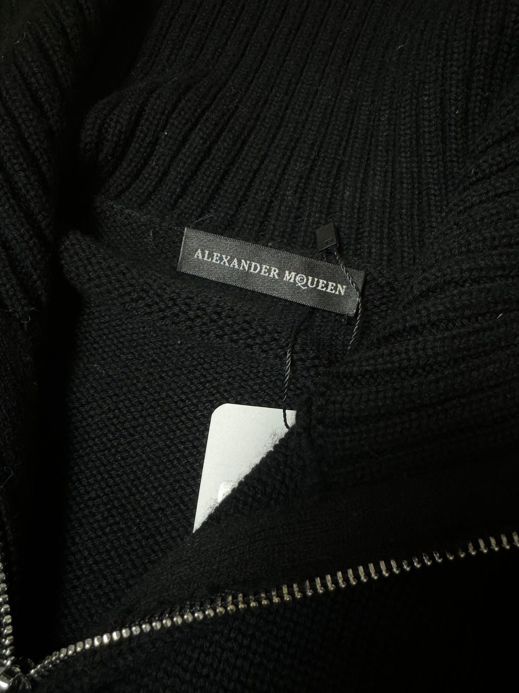 Alexander McQueen Knitted Long Sleeve Corset Jacket