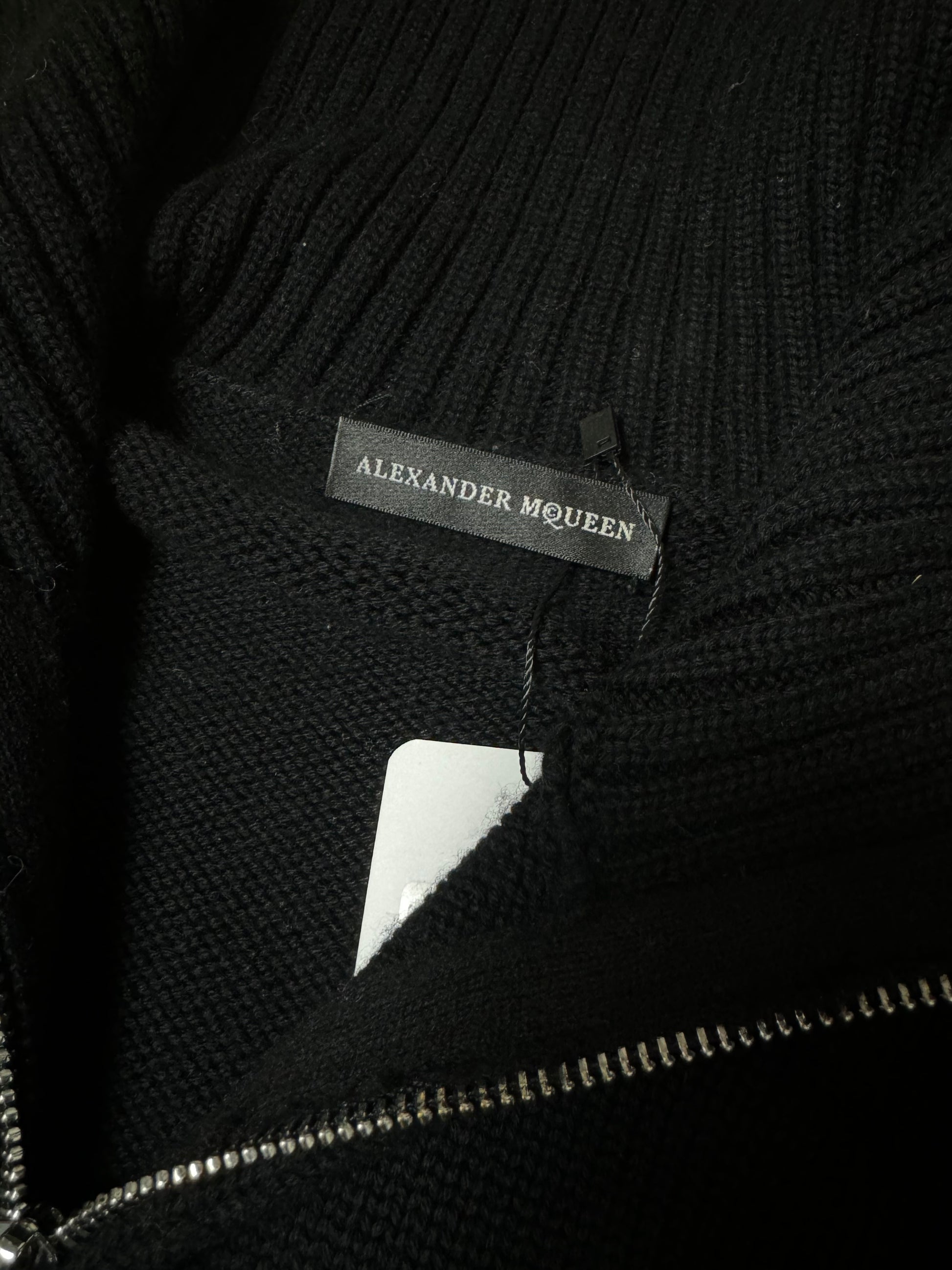 Alexander McQueen Knitted Long Sleeve Corset Jacket