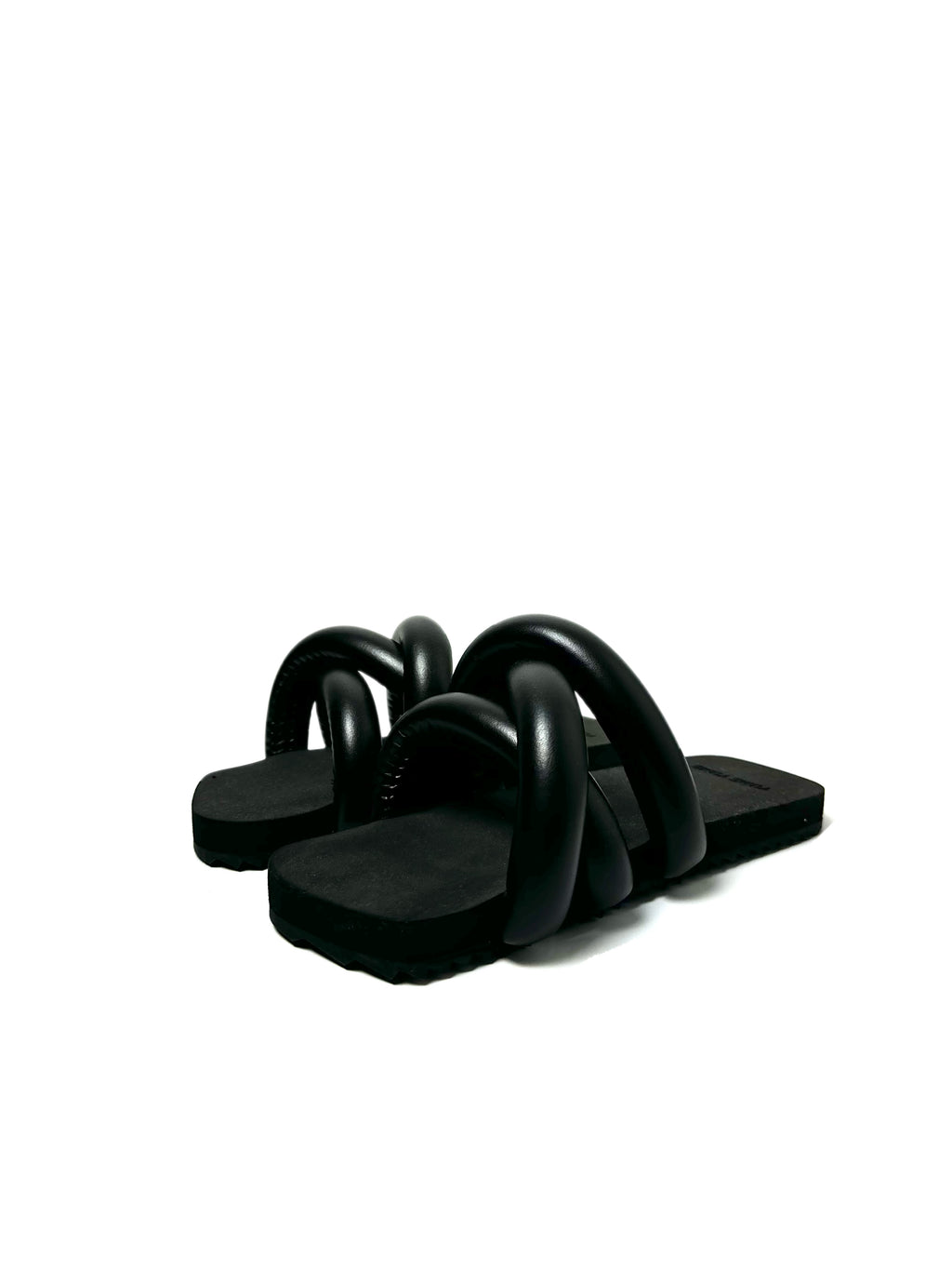 Yume Thick Lace Leather Slipper