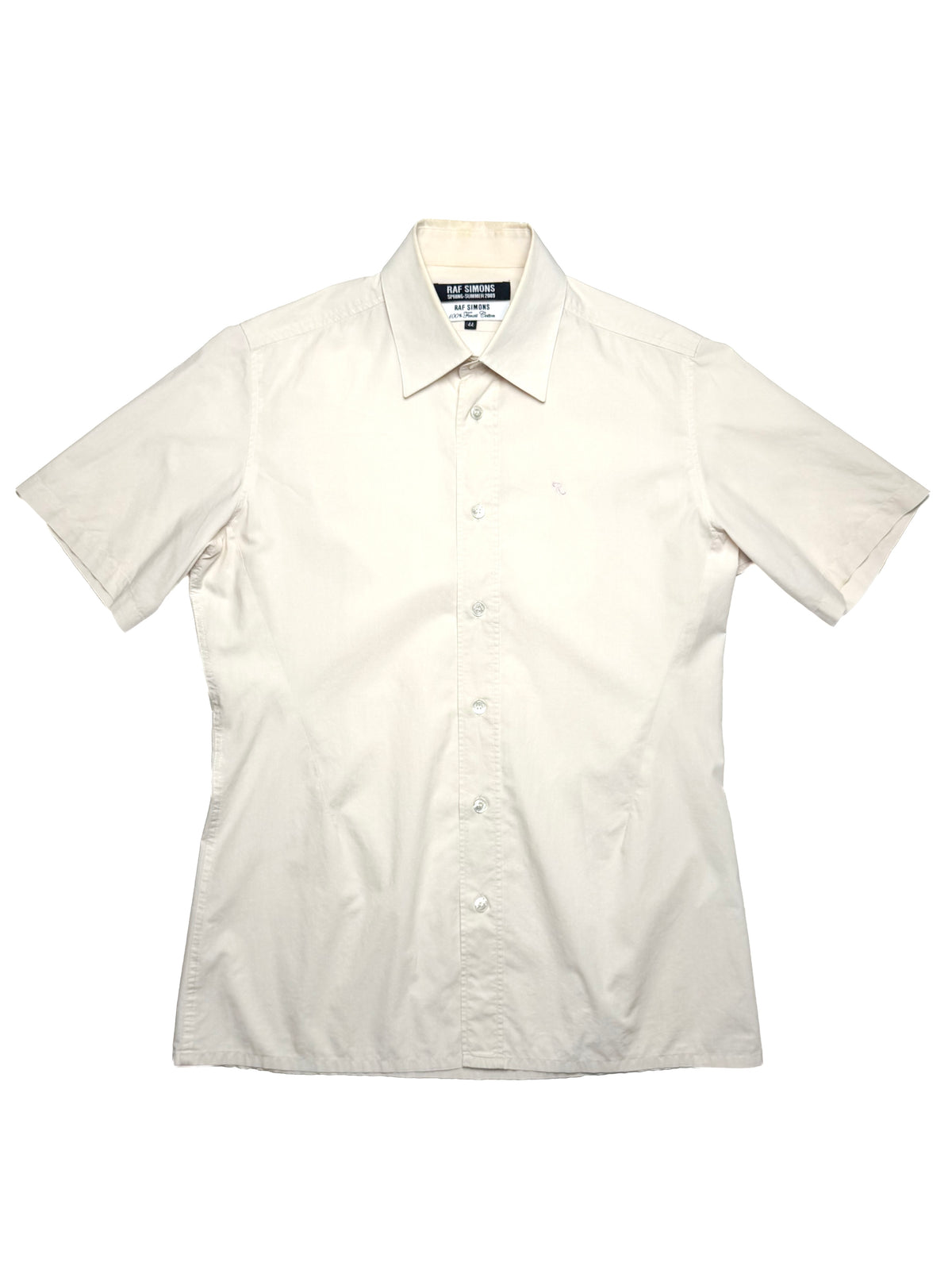 RAF SIMIONS SS09 Embroidered Button Up Shirt