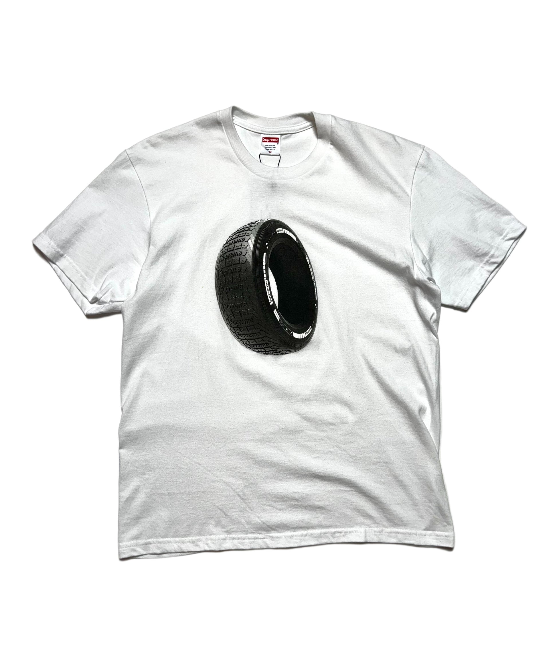 Supreme Tyre White  Tee
