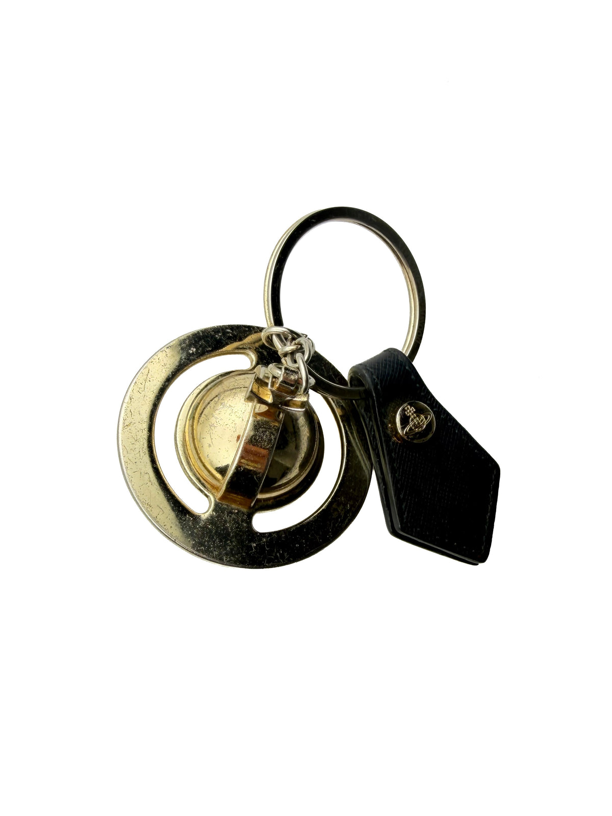 VIVIENNE WESTWOOD 3D Orb Keychain Gold