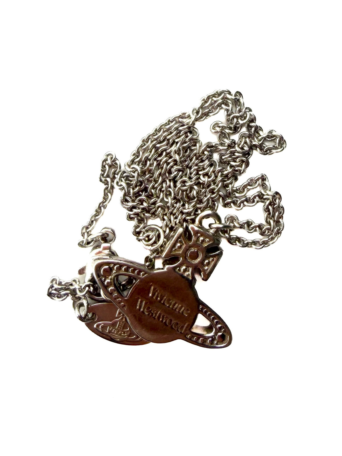 VIVIENNE WESTWOOD Darlene Orb Necklace Skyblue