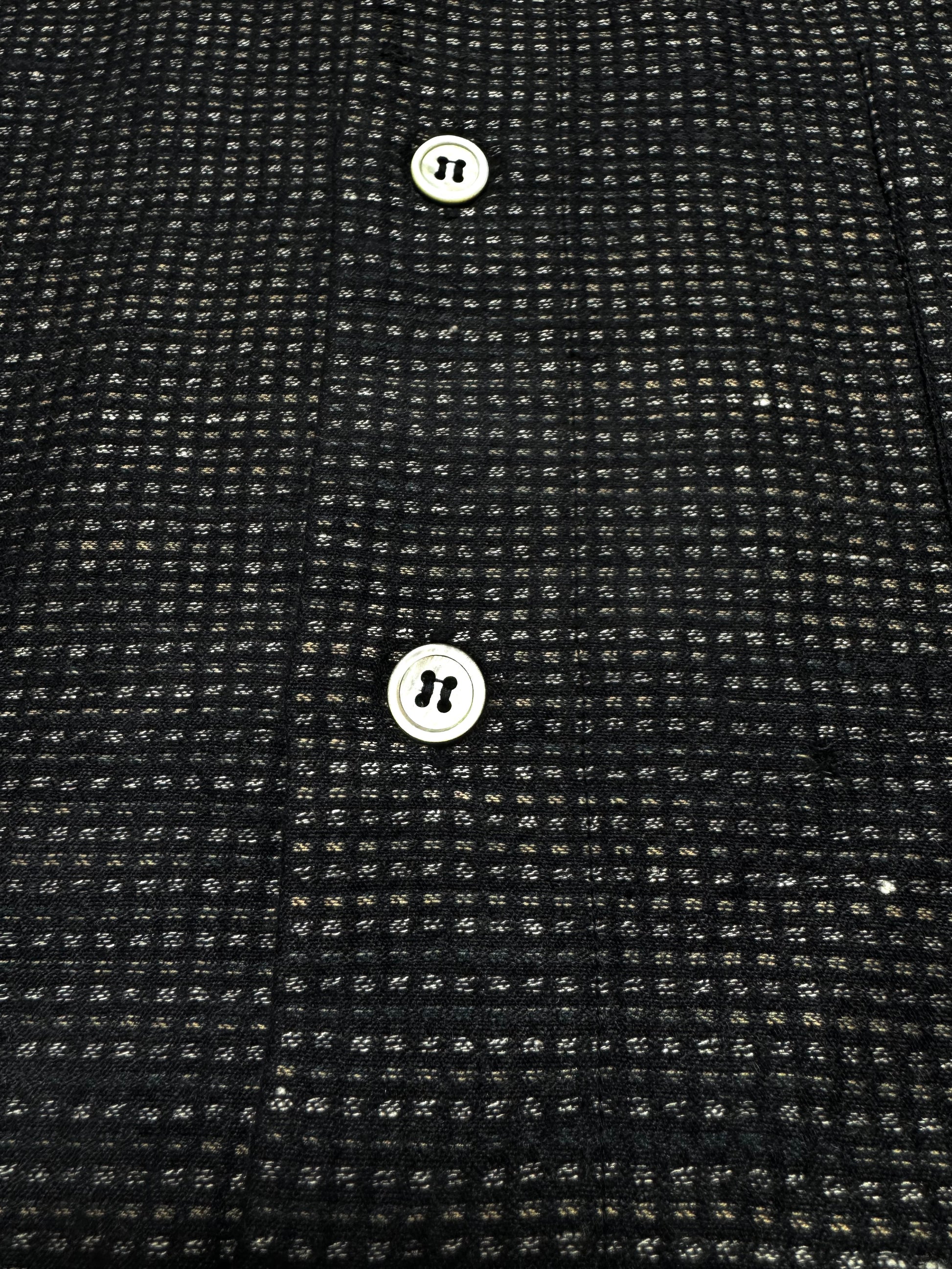 Issey Miyake Wool Blend Long Sleeve Shirt