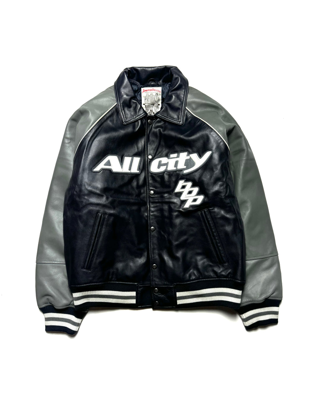 Avirex x Black Eye Patch Lamb Leather Jacket