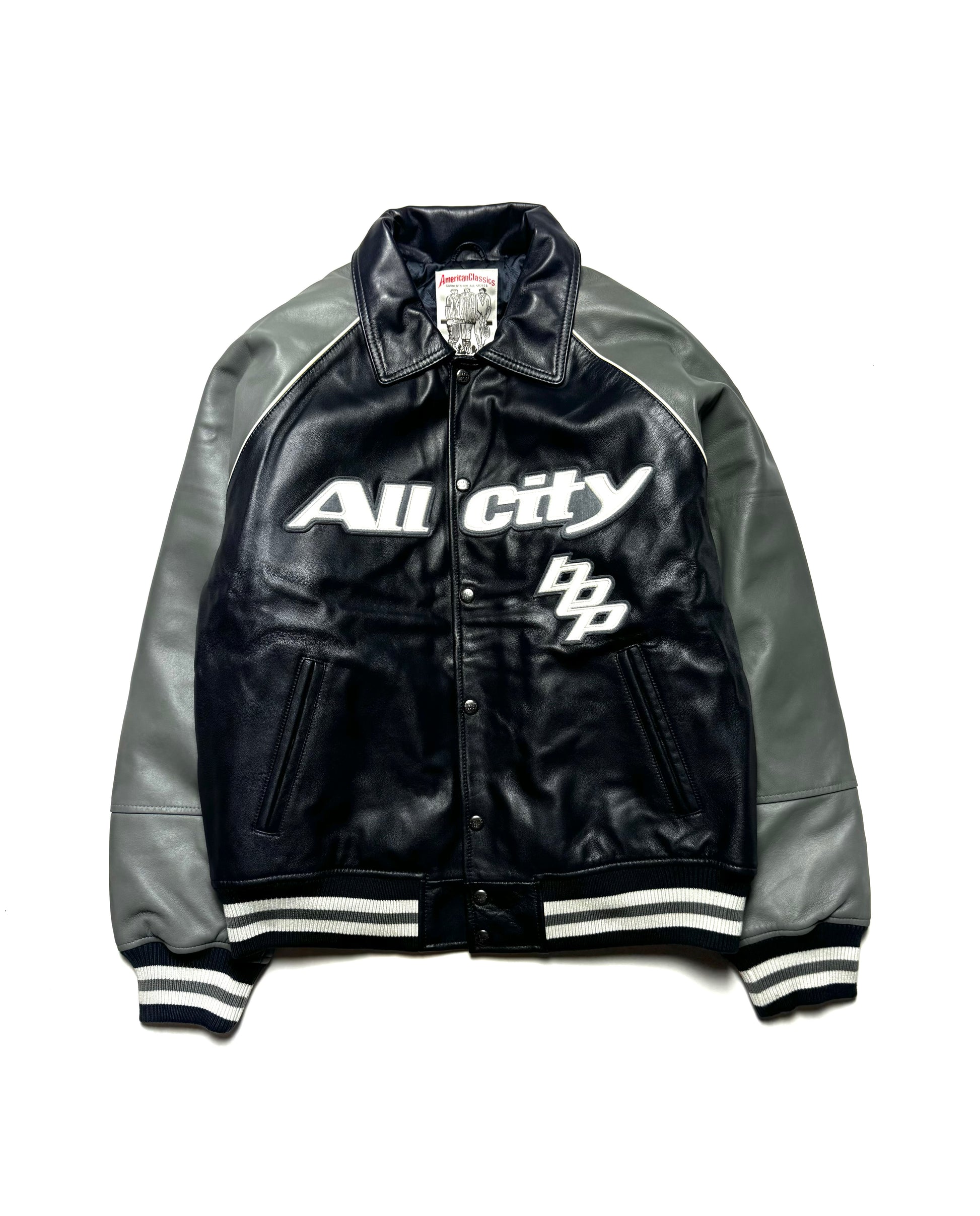 Avirex x Black Eye Patch Lamb Leather Jacket