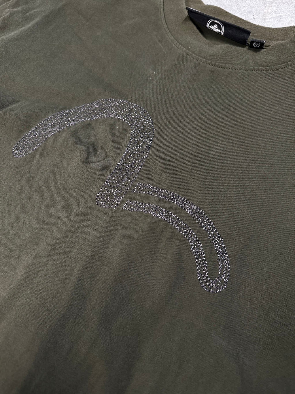 Evisu Army Green Tee