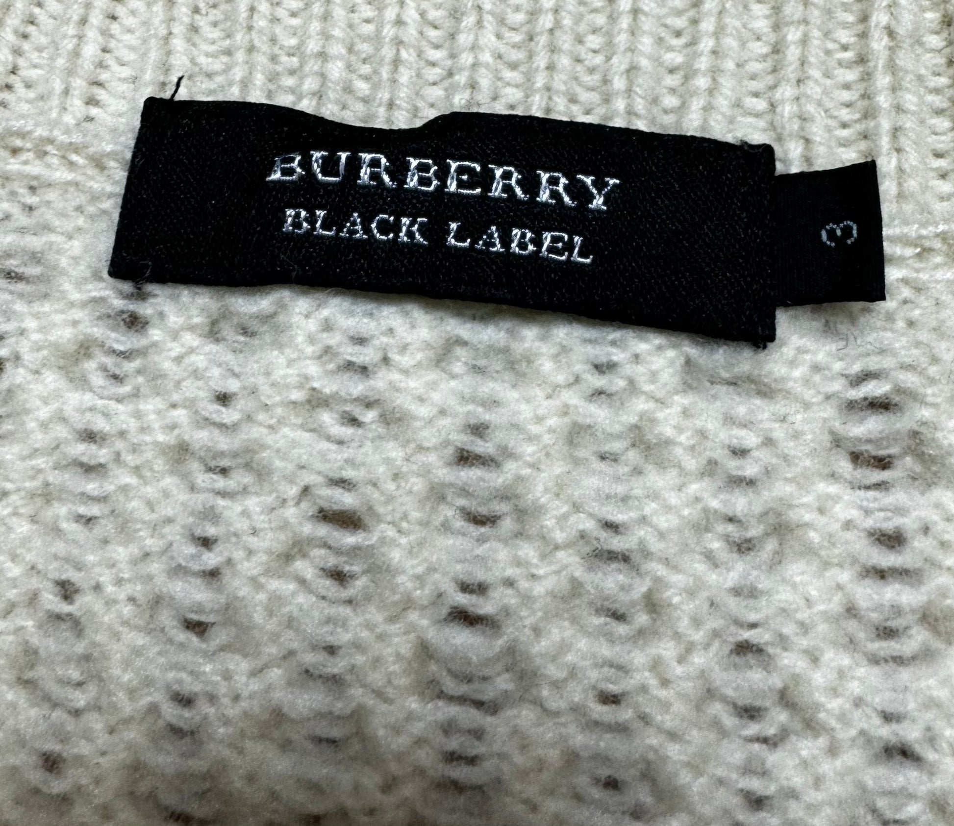 Burberry Black Label K Cream Knitwear