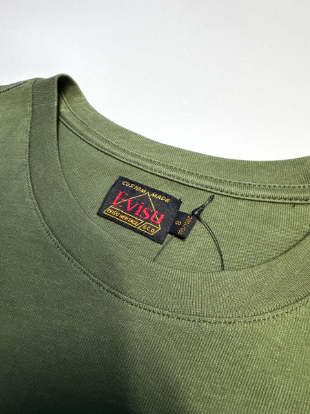 Evisu Green Make Love Tee