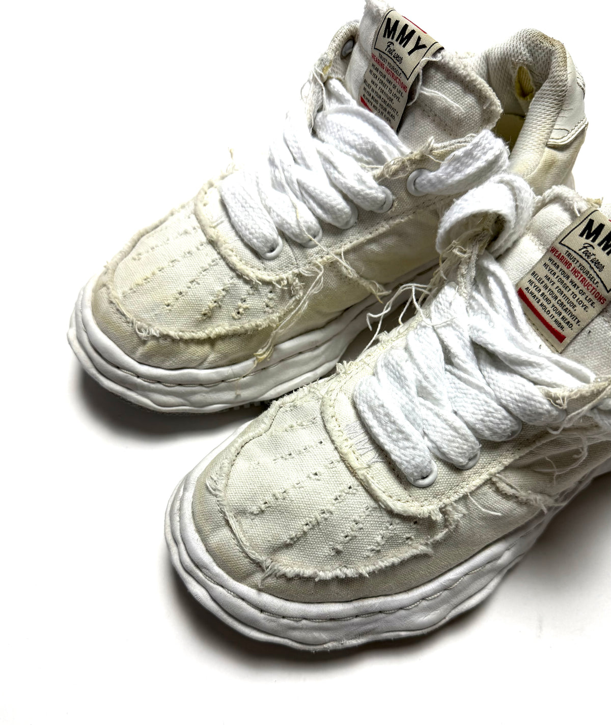 Maison Mihara Yasuhiro Wayne Puffer OG Sole Canvas Low Sneaker